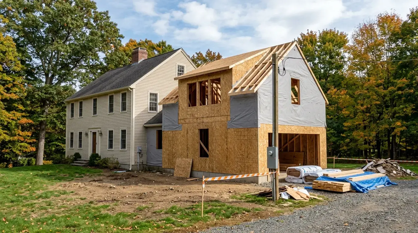 Home addition permit in Connecticut