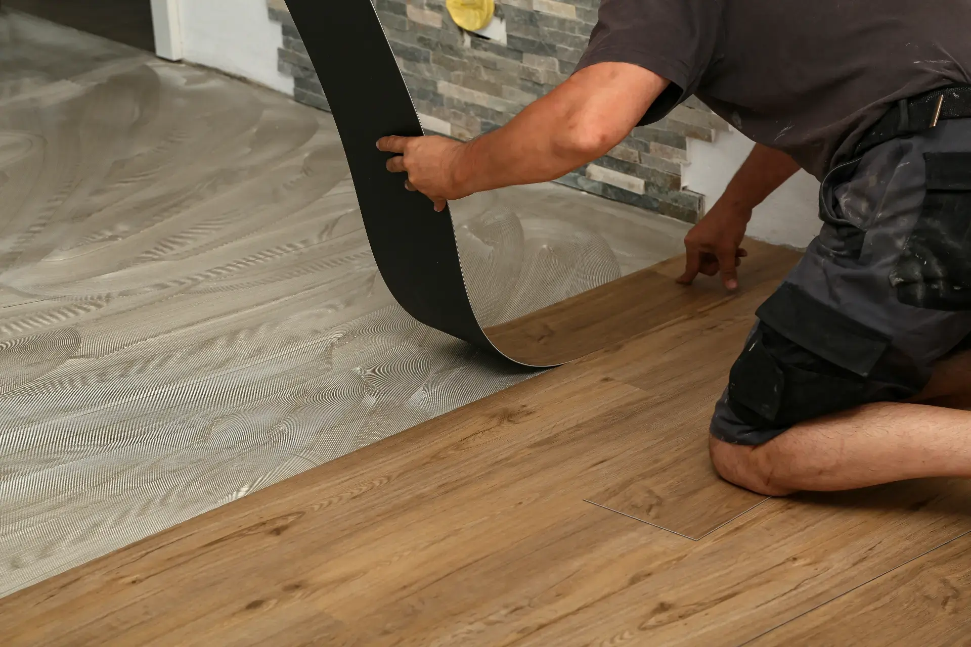 Flooring installation in Middletown, CT by Fernando Construction